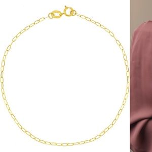 Bony Levy 14K Gold Oval Link Bracelet